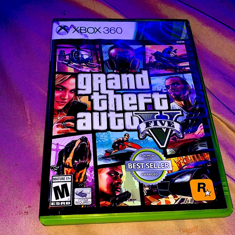 Xbox 360 grand theft auto 5